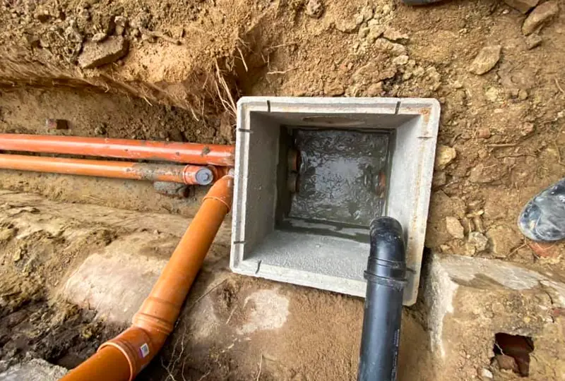 Travaux d’égouttage
